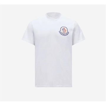 MONCLER Logo-Druck Baumwolle Kurzarm-T-Shirt J2-091-8C00004-83927-00A 135487543
