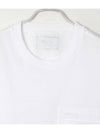 PRADA ナイロンポケットコットン半袖Tシャツ 25SS 133039037 [P]