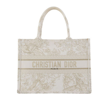 Dior Tweed Gold Embroidery Tote Bag Medium 34936Y 135545775