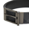 Burberry Check Men Reversible Belt LOUIS35 RVS 8065341 80995369 [P]