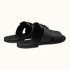 Hermes Arles Slipper Sandals Black 135563954 [P]