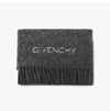 GIVENCHY Logo Intarsia Alpaka-Woll-Fransen-Schal GW4520 U7446 3 145239954 [P]