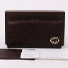GUCCI ダークブラウン GG金具 シーマ 長財布 181593 135564768 [P]