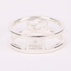 GUCCI Interlocking GG Silber Ring Größe 8 135579847 [P]