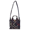 BURBERRY Mini-Check-Strick Tote Bag 135587990 [P]