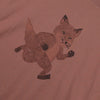 MAISON KITSUNE Oversized T-Shirt mit Fox-Print 135588410 [P]
