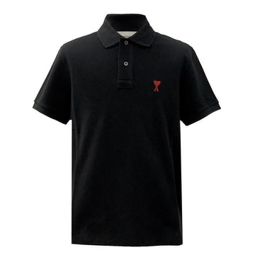 AMI Herzgesticktes Logo Poloshirt mit Kurzarm 135383910