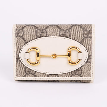 GUCCI GGキャンバスホースビット1955ゴールド金具財布644462 135630920