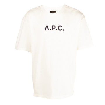 APC Moran Mesh T-Shirt Ecru 160082042 [P]
