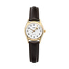 Casio Analog Leather Watch with Heart Second Hand Women's 145432849 [P]