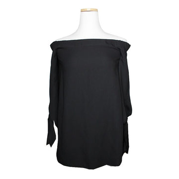 Club Monaco Black Off-Shoulder Blouse 66 135702552