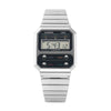 Casio Digital Square Vintage Retro Unisex Metal Watch A100WE-1ADF 147856404 [P]
