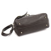 Salvatore Ferragamo 21 A896 Brown Calfskin Silver Gancini Sofia Small 2WAY 135767879 [P]