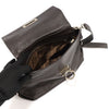 Salvatore Ferragamo 21 A896 Brown Calfskin Silver Gancini Sofia Small 2WAY 135767879 [P]