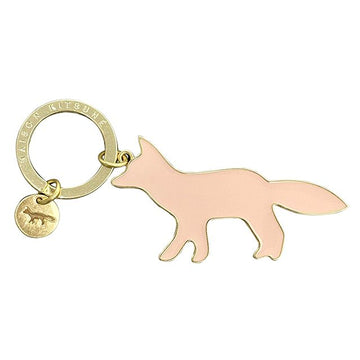 MAISON KITSUNE Profil Fuchs Schlüsselanhänger Rosa Wasser (OW06901AM1002 0140) 135796805