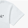 A-COLD-WALL エッセンシャルロゴ 男性用 半袖Tシャツ ACWMTS092 WHITE 146710757 [P]