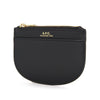 APC PXAWV F63439 LZZ ブラック デミルーン ハーフムーン ジッパーカードケース 148274739 [P]