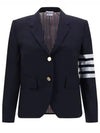 Thom Browne 4-Bar Stripe Plain Weaving Wool Jacket FBC010V 06146 415 135816160 [P]