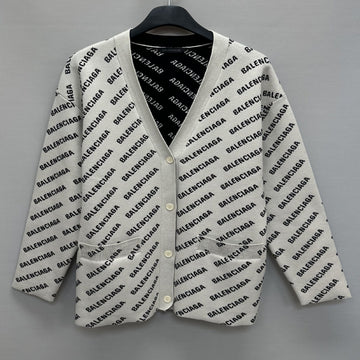 BALENCIAGA Allover-Logo-Cardigan 2 135818848