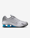 Nike Shox R4 Metallic Silver Blue Lagoon 135826124 [P]