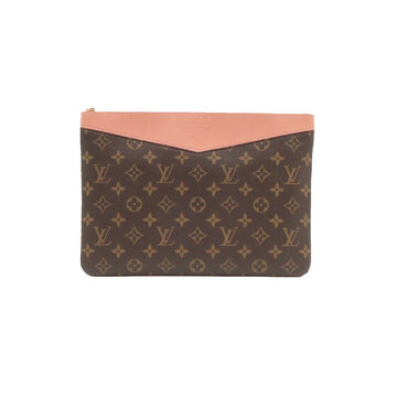 Louis Vuitton Daily Pouch Pink Monogram Clutch M64590 135826618