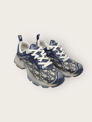 DIOR Deep Blue Oblique Vibe Sneakers 37.5 135827641