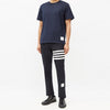 THOM BROWNE Seiten-Schlitz Kurzarm-T-Shirt 00042 415 45117245 [P]