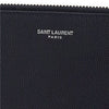 Saint Laurent Silver Logo Clutch Navy 397294 BTY0N 4150 45117839 [P]