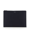 Saint Laurent Silver Logo Clutch Navy 397294 BTY0N 4150 45117839 [P]