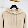 AMI Heart Logo Hoodie T-Shirt Beige 135855919 [P]
