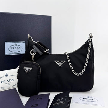 PRADA リナイロン マルチ テスートホーボーバッグ クロスボディ 1BH204 135856012