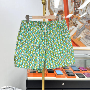 HERMES Quadri'H Schwimmshorts grün L 558101 135866566