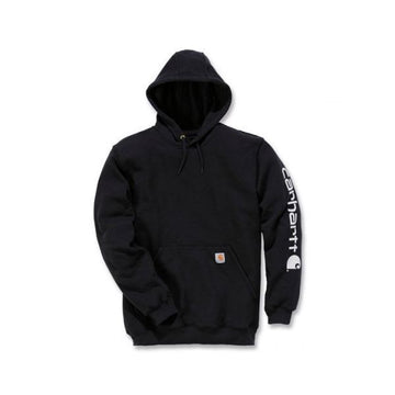 CARHARTT Midweight Logo Hoodie Schwarz stamp: K288-001 117649239 [P]