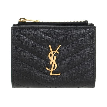 SAINT LAURENT Monogram Reißverschluss-Kartenhalter 36940179