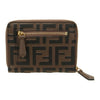 Fendi FF Diamond Zipper Medium Wallet 135900682 [P]