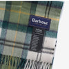 BARBOUR TN51 タータンチェック フリンジ マフラー 144591870 [P]