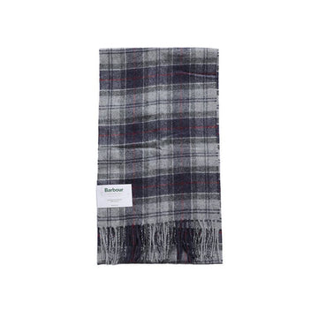 BARBOUR Tartan Check Fringed Scarf 144591861 [P]