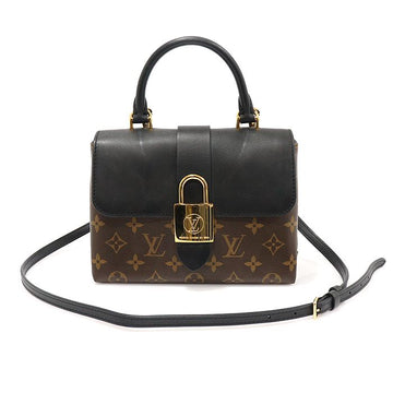 LOUIS VUITTON M44141 モノグラム キャンバス ノワール ゴールドトーン ロッキー BB 2WAY 135945540