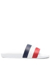 Moncler Logo Slipper White 4C00020 01A49 002 135988281 [P]