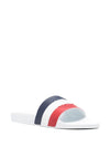 Moncler Logo Slipper White 4C00020 01A49 002 135988281 [P]