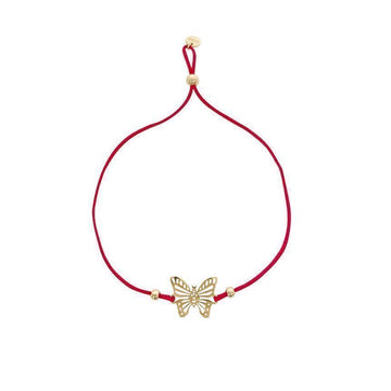DIOR Butterfly alita Armband S Rot/Gold 5ET0326 127289215