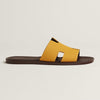 Hermes IZMIR Sandals Yellow Mocha 136001134 [P]