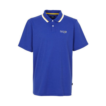 MALBON GOLF ゴルフウェア メンズ カラー 半袖Tシャツ M9136 BLU 136011046