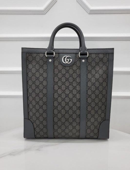 Gucci GG Supreme Ophidia Gray Tote Bag 731793 136012280 [P]
