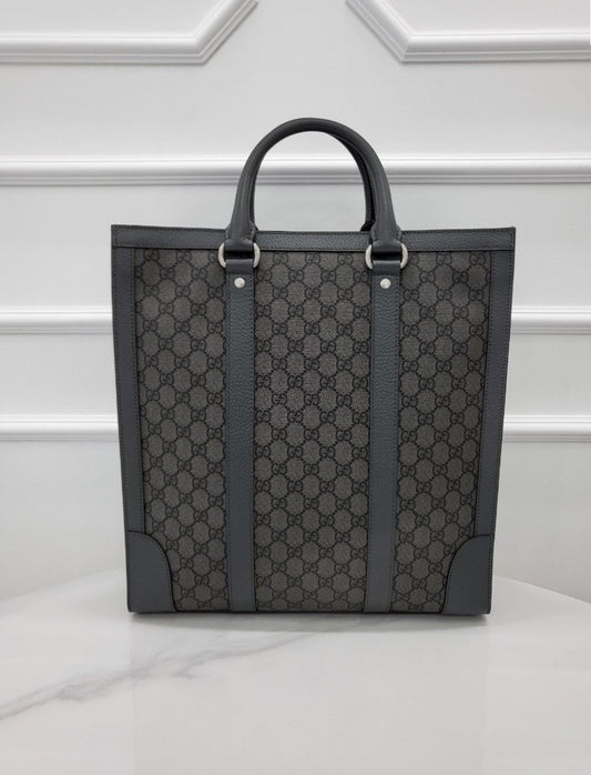 Gucci GG Supreme Ophidia Gray Tote Bag 731793 136012280 [P]