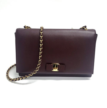 SALVATORE FERRAGAMO Frau Schultertasche 21E481 Loose Kalb Vara 21E481 136015745