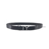 Y PROJECT Herren Draht Y Schnalle Leder Gürtel schwarz silber BELT27S24 55848225 [P]