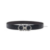 Salvatore Ferragamo Double Gancini Reversible Belt 77281975 [P]