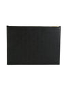 THOM BROWNE Pebble Grain Medium Clutch / Schwarz (MAC021L 00198 001) 136018246 [P]