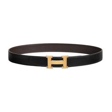 Hermes H Belt Buckle Reversible Double-Sided Leather Strap 32mm H081777CAAA 136019148